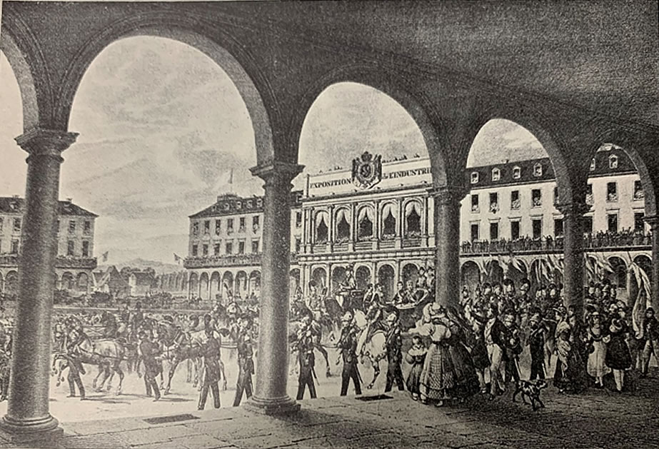 Départ de Charles X de Mulhouse