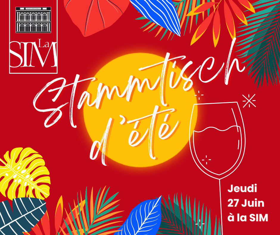 27.06 | Stammtisch d’été de la SIM