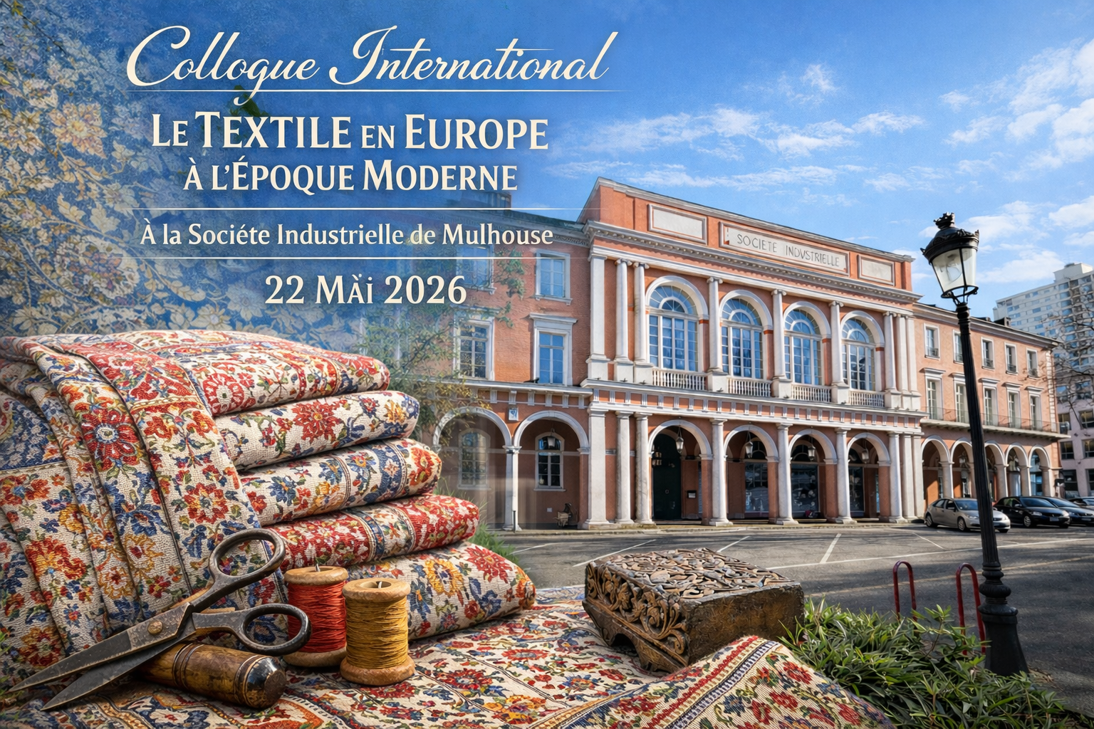 Un colloque international au cœur du Bicentenaire : le textile européen à l’honneur à la SIM