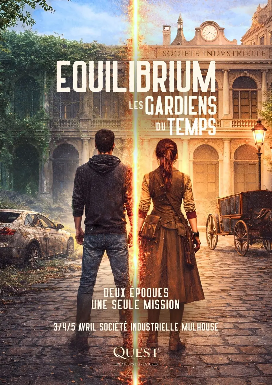 Equilibrium – Les Gardiens du Temps : une aventure immersive inédite à la Société Industrielle de Mulhouse